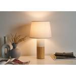 Tafellamp Woody Elegance textielmix - 1 lichtbron