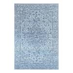 Tapis Machasi Viscose / Chenille acrylique - Bleu ciel - 200 x 290 cm