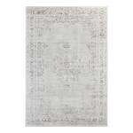 Laagpolig vloerkleed Berseba viscose/acryl chenille - Heldergrijs - 95 x 140 cm