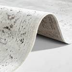 Laagpolig vloerkleed Berseba viscose/acryl chenille - Heldergrijs - 95 x 140 cm
