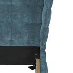 Lit capitonné Capri Dream Tissu Nona: Bleu - 200 x 200cm