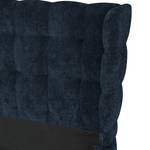 Lit capitonné Capri Dream Tissu Nona: Bleu foncé - 200 x 200cm