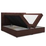 Lit boxspring Fira Marron - 200 x 200cm