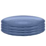 Speiseteller Club Plate (4er-Set) thermoplastischer Kunststoff - Blau