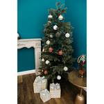 Sapin de Noël Flemma III Fer / Polyester PVC - Vert - Hauteur : 180 cm