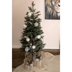 Sapin de Noël Flemma III Fer / Polyester PVC - Vert - Hauteur : 150 cm