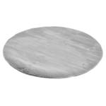 Tappeto Novara Poliestere - Color grigio chiaro - Diametro: 120 cm