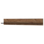 Wandplank Trylith rustieke eikenhouten look/zwart