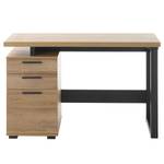 Bureau Marlon Grandson eikenhouten look/antracietkleurig