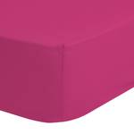 Jersey-Spannbettlaken Henty Baumwolle - Pink - 100 x 200 cm