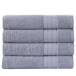 Set di asciugamani Branda (4) Cotone - ArgentoGrigio