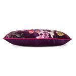 Coussin Simone I Velours de polyester - Bordeaux