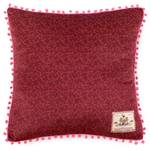 Coussin Ruby I Velours de polyester - Multicolore