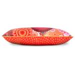 Coussin Yuki I Velours de polyester - Rouge