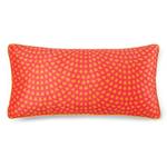 Coussin Yuki I Velours de polyester - Rouge