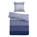 Parure de lit en flanelle 0007629 Coton - Bleu - 135 x 200 cm + oreiller 80 x 80 cm