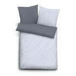 Housse de couette en satin mako 0636047 Coton - Gris - 135 x 200 cm