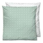 Taie d’oreiller en satin mako 0636045 Coton - Menthe - 40 x 40 cm