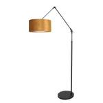 Staande lamp Liiri VIII fluweel/aluminium - 1 lichtbron - Messing