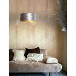 Wandlamp Liiri IX fluweel/aluminium - 1 lichtbron - Zilver