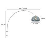 Wandlamp Maras IV Metaal - Plastic - 30 x 145 x 175 cm