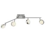 LED-plafondlamp Ster acrylglas/ijzer - Aantal lichtbronnen: 4