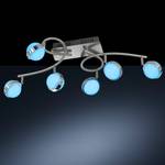 LED-plafondlamp Ster acrylglas/ijzer - Aantal lichtbronnen: 6
