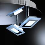 LED-plafondlamp Cholet III gesatineerd glas/ijzer - 6 lichtbronnen