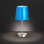 Tafellamp Cesena textielmix/ijzer - 1 lichtbron - Blauw