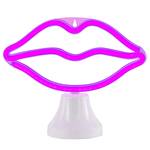LED-Tischleuchte Lippen 