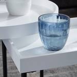 Tables gigognes Sola (lot de 2) Blanc / Noir