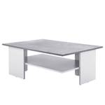 Table basse Messina Blanc / Gris