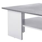 Table basse Messina Blanc / Gris