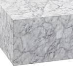 Table basse Muzio I Imitation marbre gris