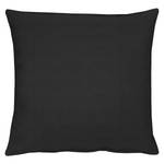 Housse de coussin Salon Polyester - Noir - 70 x 70 cm