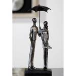 Sculptuur Umbrella kunsthars - zilverkleurig