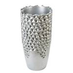 Pot de fleur Carve Résine synthétique - Argenté - Diamètre : 36 cm