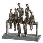 Skulptur We Are Family Kunstharz - Bronze