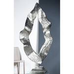 Decoratie Vlam aluminium - zilverkleurig - Hoogte: 83 cm