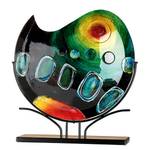 Vase auf Ständer Sunrise Farbglas - Mehrfarbig - Höhe: 49 cm