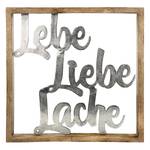 Lache Liebe Lebe, Holzrahmen &