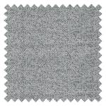 Canapé d’angle Landaff I Tissu - Tissu Sioma: Gris clair - Méridienne courte à droite (vue de face) - Sans fonction couchage - Avec repose-pieds