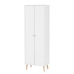 Armoire Moonlight Blanc - Bois manufacturé - 65 x 194 x 39 cm