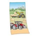 Badlaken Traktor Meerkleurig - Textiel - 75 x 150 cm
