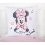 Parure de lit Minnie Mouse III Tissu renforcé - Vieux Rose / Blanc