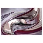 Impression sur toile Illusionary I Violet - 60 x 40 x 2 cm - Largeur : 60 cm