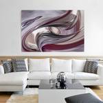 Impression sur toile Illusionary I Violet - 60 x 40 x 2 cm - Largeur : 60 cm