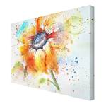 Canvas Painted Sunflower I Arancione - 60 x 40 x 2 cm - Larghezza: 60 cm