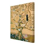 Impression sur toile Arbre de vie I Doré - 60 x 90 x 2 cm - Largeur : 60 cm