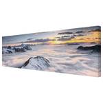 Canvas Vette innevate I Bianco - 150 x 50 x 2 cm - Larghezza: 150 cm